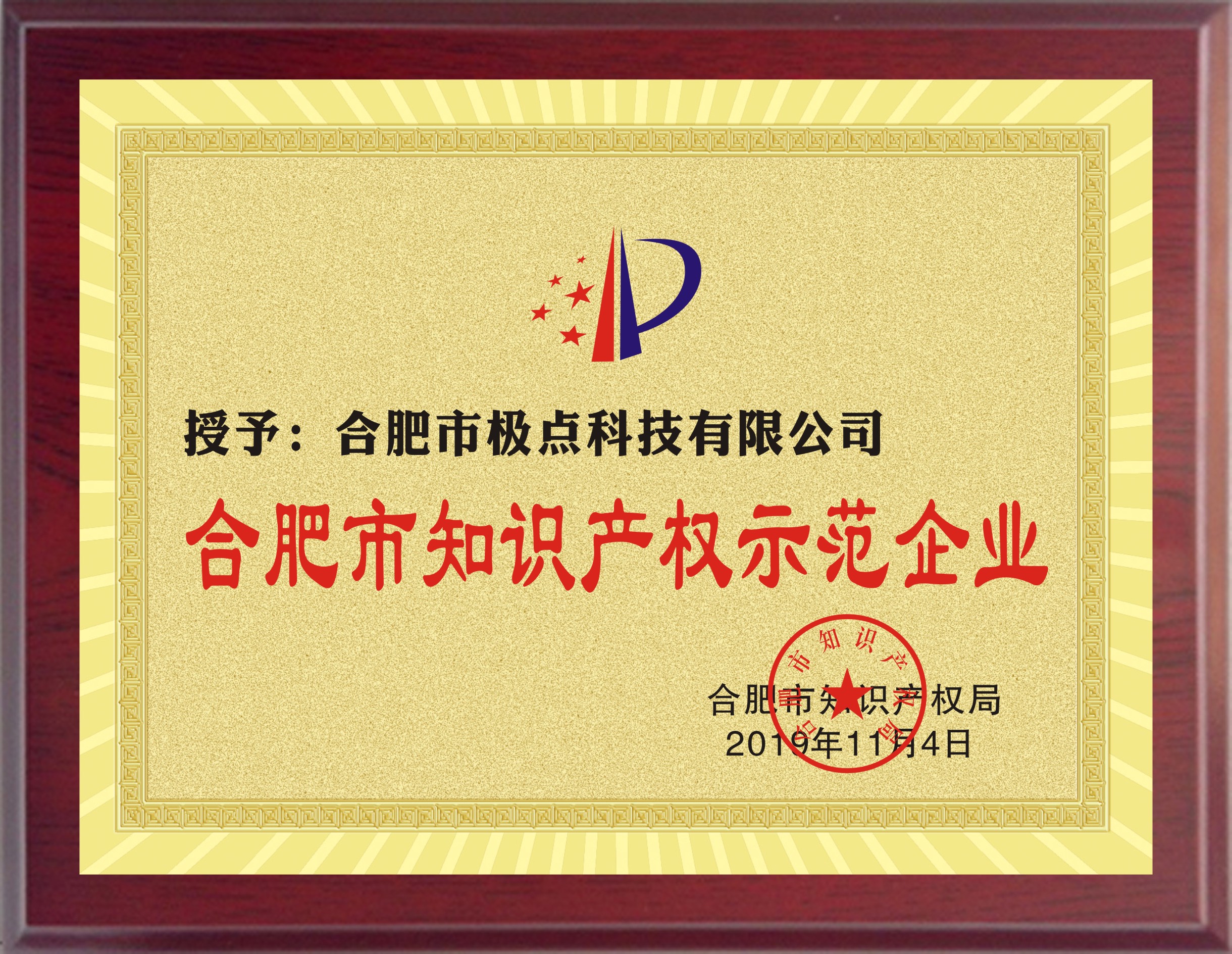 合肥市知识产权示范企业